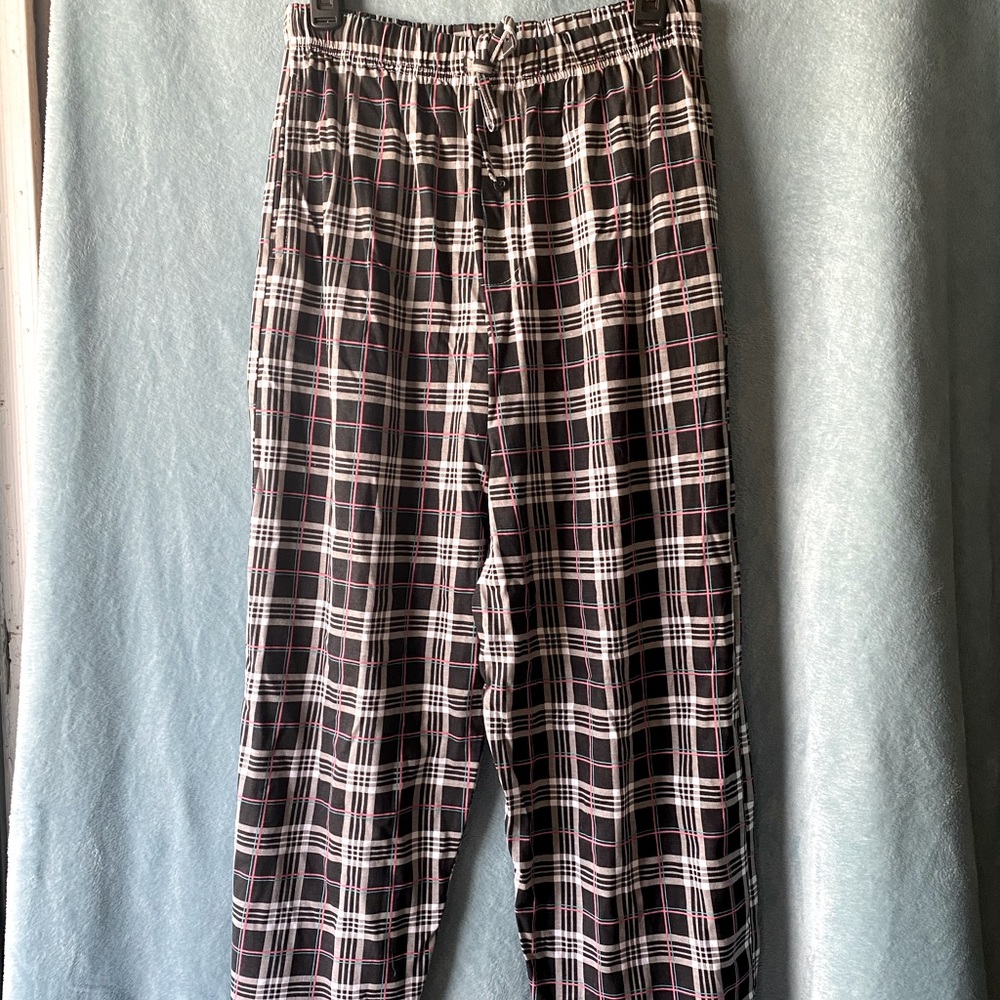 Plaid Pajama Bottoms